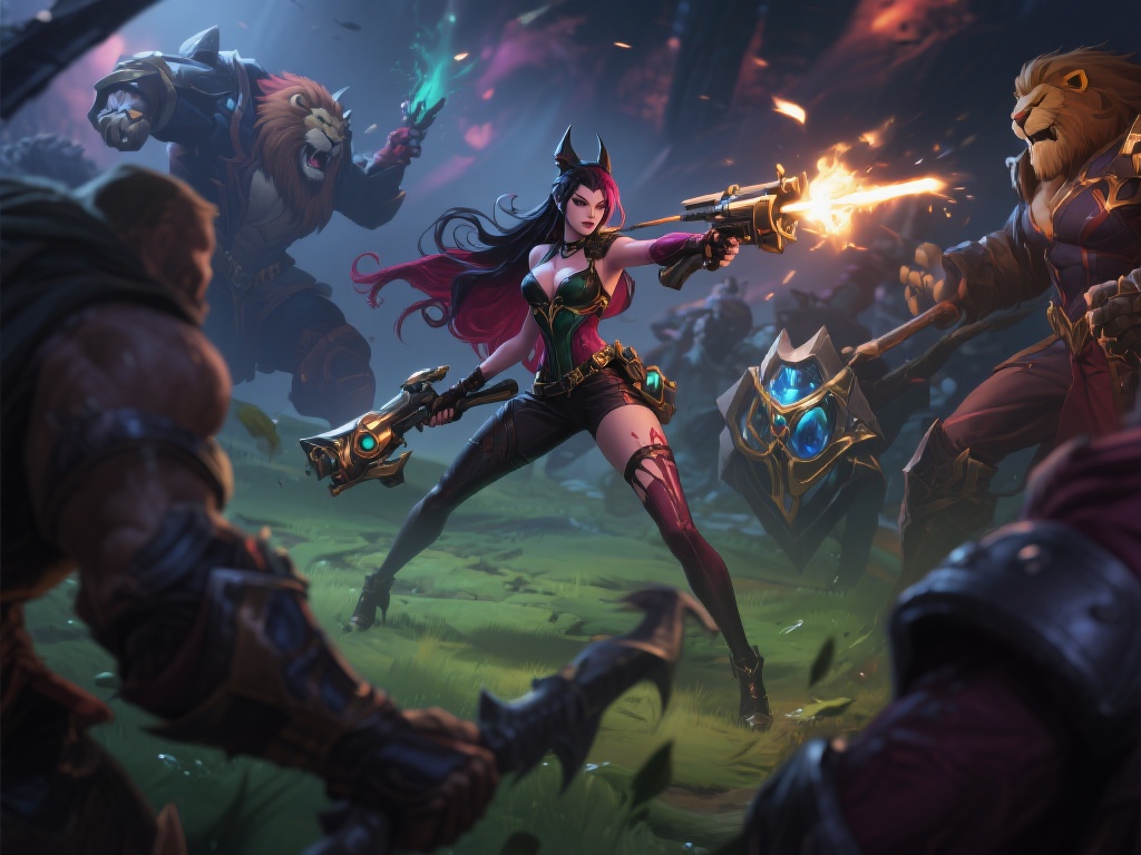 3.&nbsp;&nbsp;团战站位决定你的存活率
射手英雄的致命弱