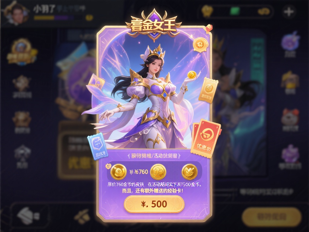 PG赏金女王皮肤整套价格究竟是多少? 一位名为小羽的玩家近日分享了他获取赏金女王皮肤的经