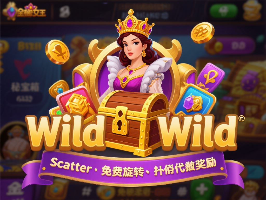 特殊符号与功能：
游戏中的赏金女王图案是Wild